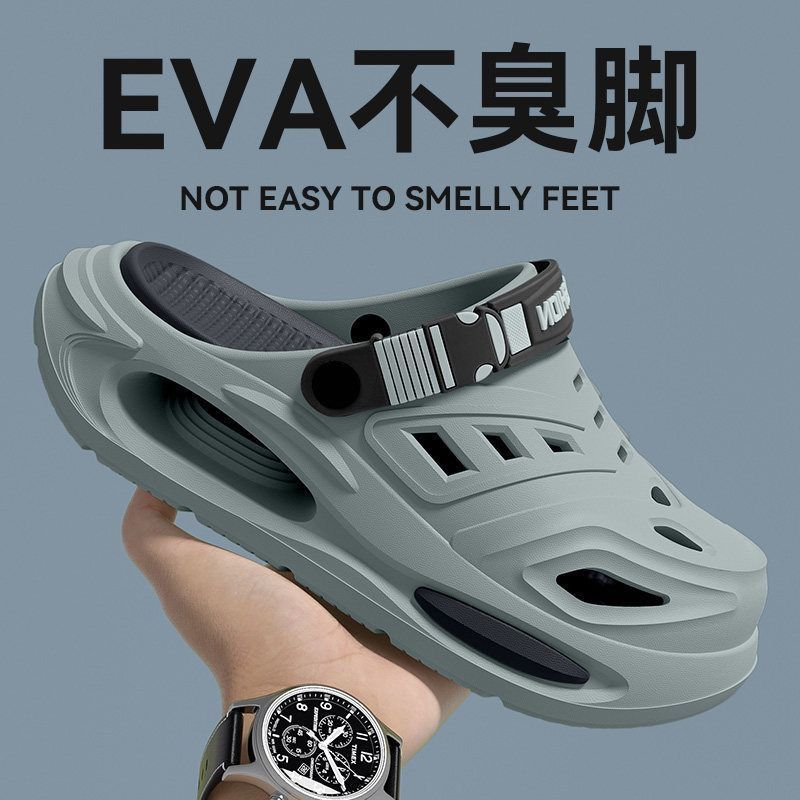 Men'S Shoes Drivers - รองเท้ารูพื้นหนาสำหรับผู้ชาย รุ่นใหม่ปี 2026 รองเท้าลำลองใส่ขับรถ กันลื่น ระงับกลิ่น