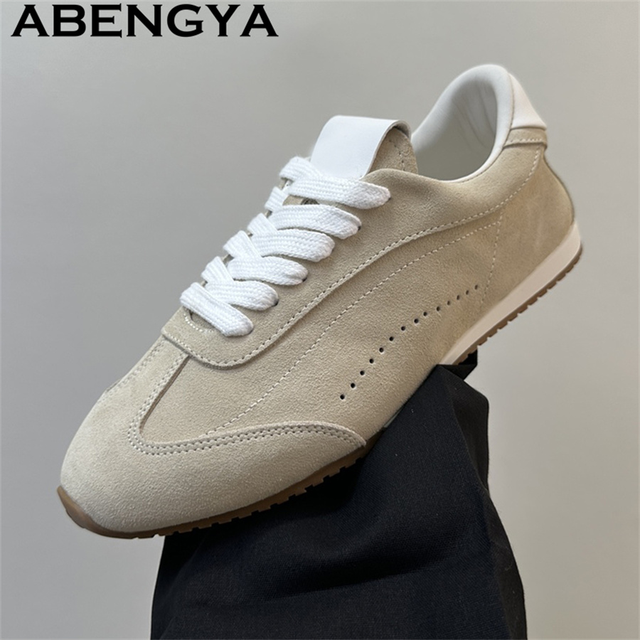 Men Shoes Runners - รองเท้าผ้าใบผู้หญิงและผู้ชายแบบผูกเชือก สไตล์ลำลอง ระบายอากาศได้ดี สวมใส่สบาย เหมาะสำหรับวิ่ง รองเท้าทรงอ็อกซ์ฟอร์ด