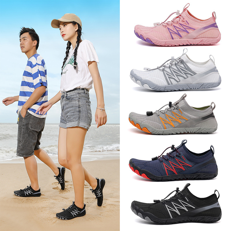 Men'S Shoes Vibram - ใหม่รองเท้าน้ําสําหรับสตรีและบุรุษฤดูร้อน Barefoot รองเท้า Quick Dry Aqua
