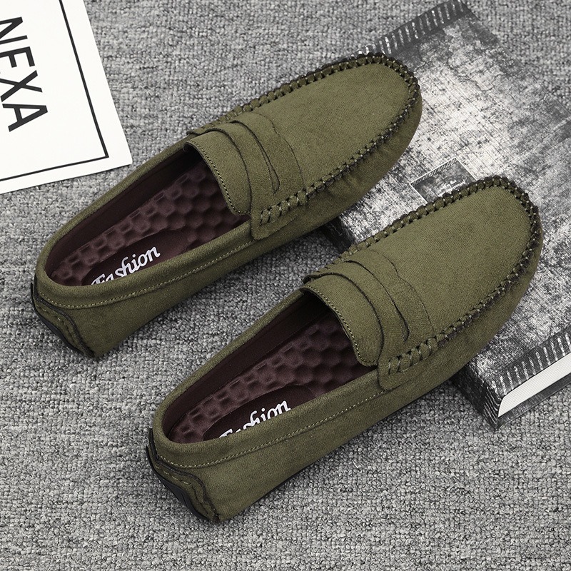Men'S Shoes Drivers - รองเท้าโลฟเฟอร์ไซส์ 39-47 สำหรับผู้ชาย แบบสวม สไตล์เพนนีโลฟเฟอร์ รองเท้าลำลองสำหรับขับรถ