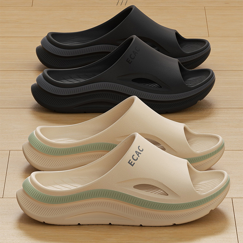 Men'S Shoes Cloud - รองเท้าแตะแบบสวมสำหรับผู้หญิงและผู้ชาย พื้นหนานุ่ม สไตล์คลาวด์ สำหรับฤดูร้อน รองเท้าฟลิปฟลอปสำหรับชายหาด กันลื่น