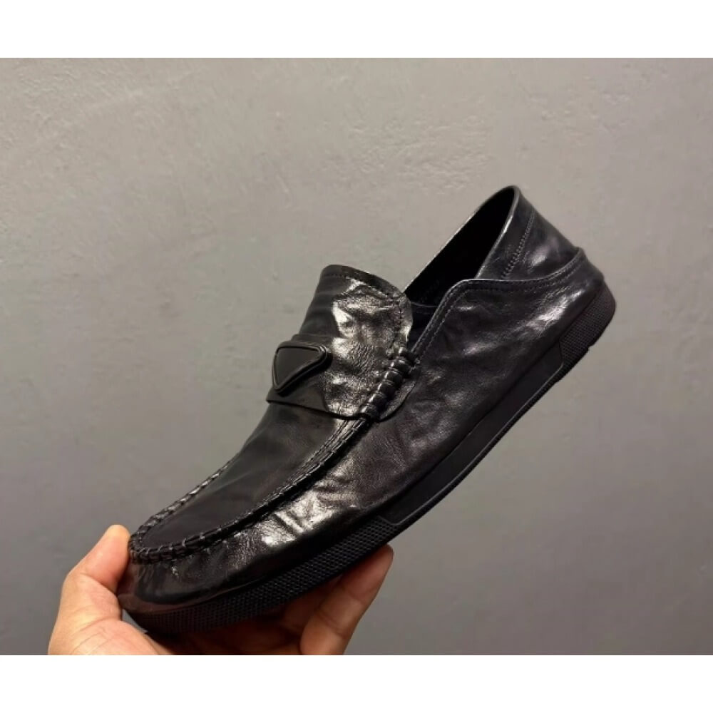 Men'S Shoes Drivers - รองเท้าโลฟเฟอร์หนังสีดำทำมือ – นุ่มสบายดุจเนย ใช้งานได้หลากหลาย พร้อมเสน่ห์เหนือกาลเวลา