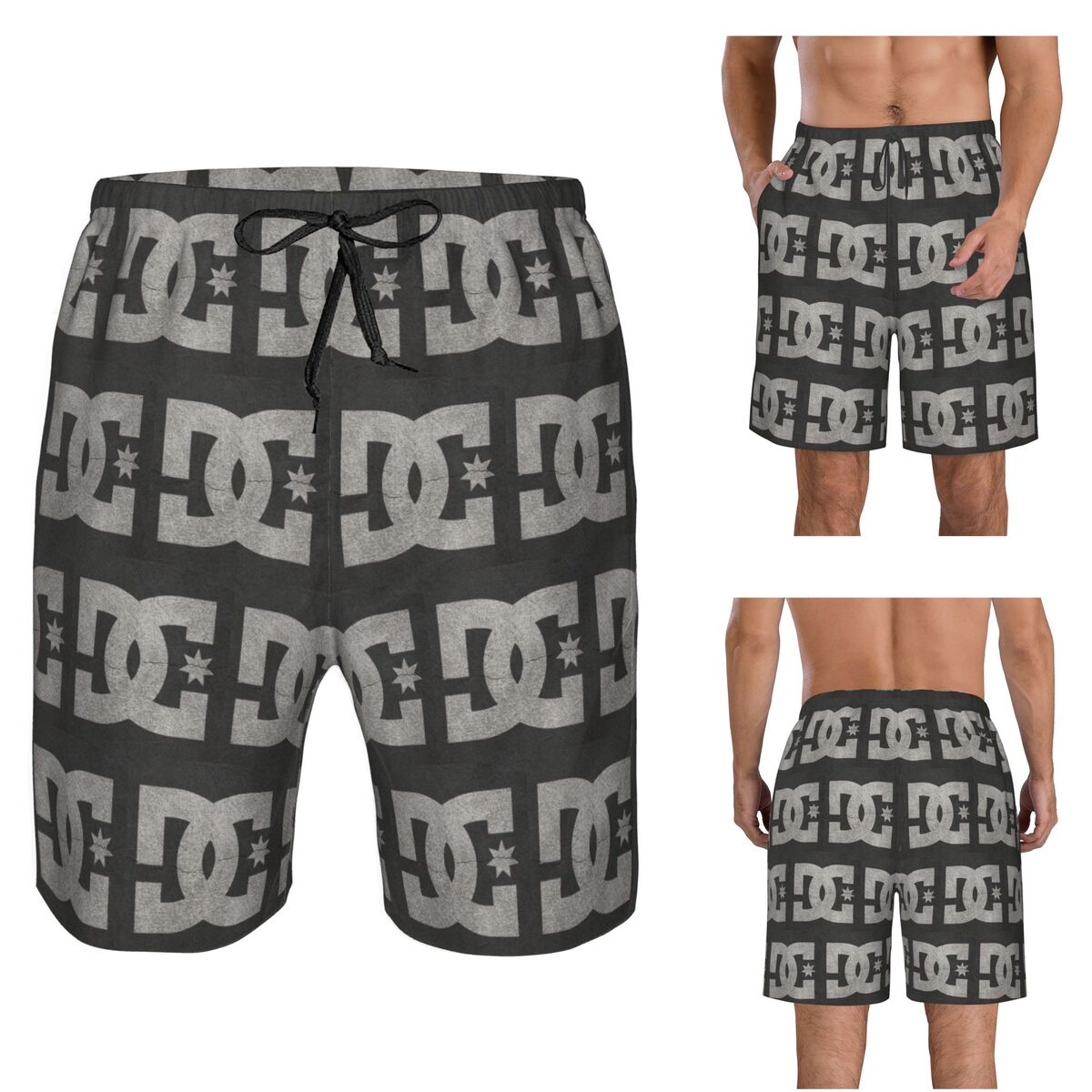 Men'S Shoes Dc - กางเกงขาสั้นชายหาด DC Shoe Co Trunks แบบลำลอง