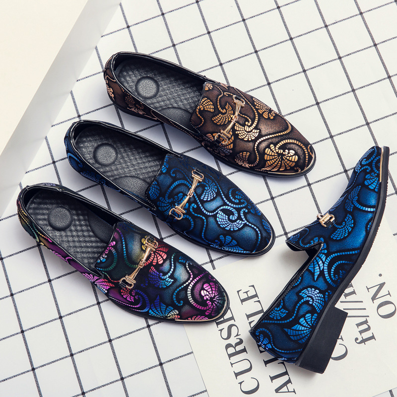 Men'S Shoes Drivers - รองเท้าโลฟเฟอร์แบบ Horsebit สไตล์อังกฤษ สำหรับผู้ชาย รองเท้าลำลอง รองเท้าธุรกิจ