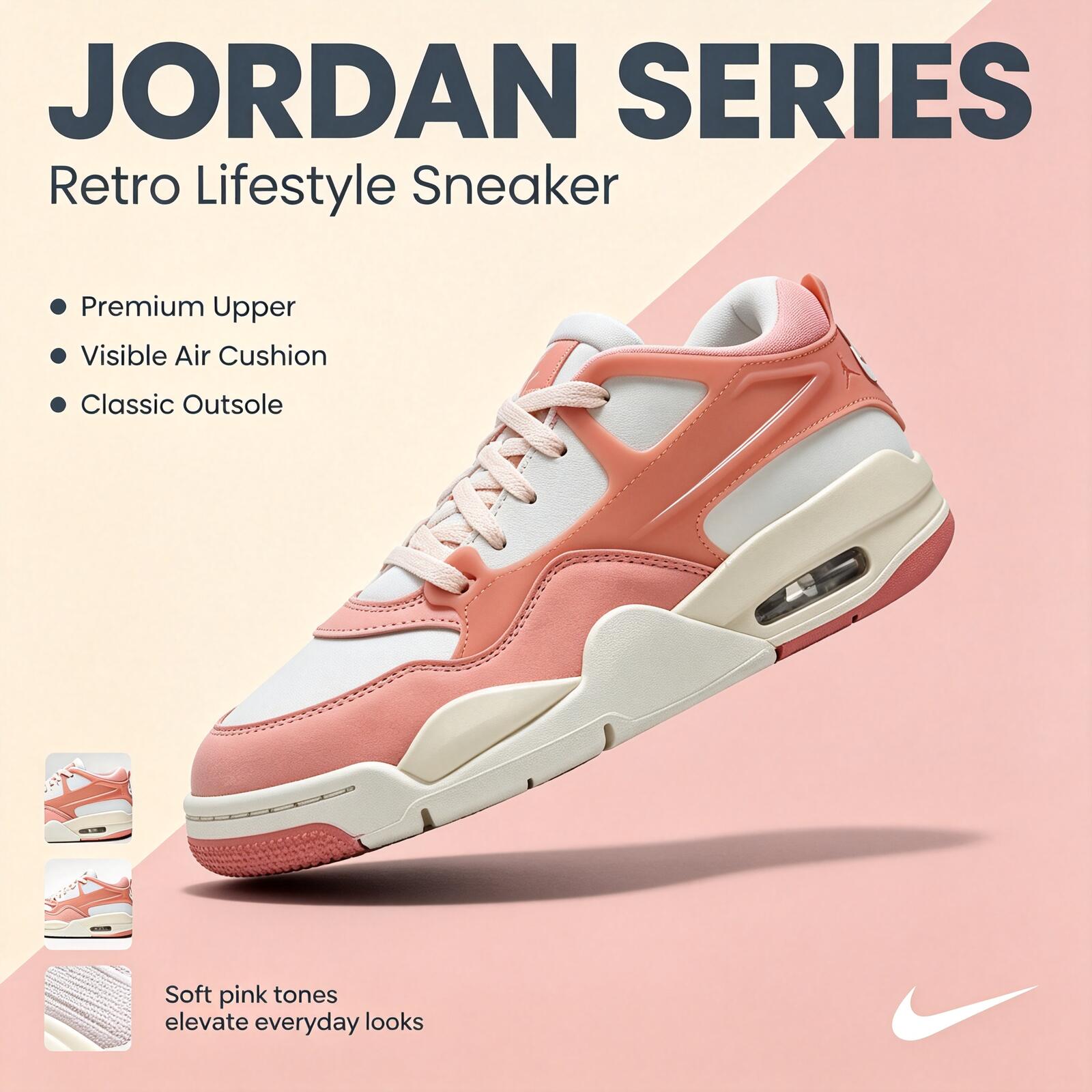 ไนกี้ แอร์ วิมส์ แอร์ จอร์แดน  - Men Shoes Jordan 4 บทวิจารณ์และราคา
