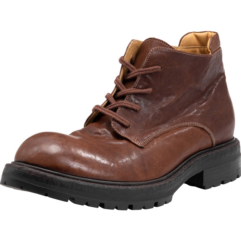 รองเท้าบูทข้อเท้าผู้ชายทำมือสุ - Men Shoes Oxford บทวิจารณ์และราคา