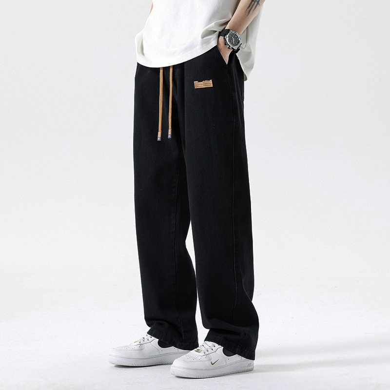 กางเกงยีนส์ขาบานบางสำหรับผู้ชา - Men'S Shoes With Jeans บทวิจารณ์และราคา