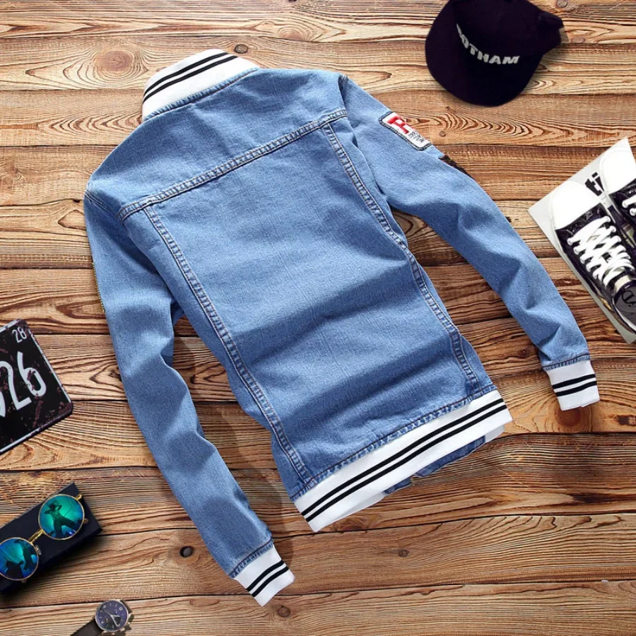 แจ็คเก็ตยีนส์ผู้ชายรุ่นใหม่ปี  - Men'S Shoes With Jeans บทวิจารณ์และราคา