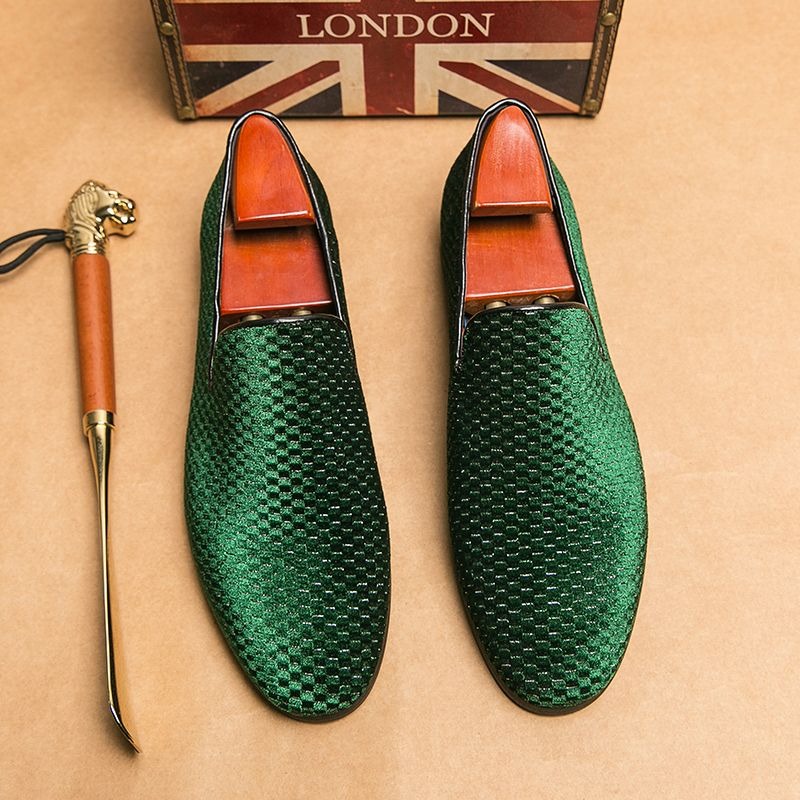 รองเท้าผู้ชายแบบสวม รองเท้าสำห - Men'S Shoes Drivers บทวิจารณ์และราคา