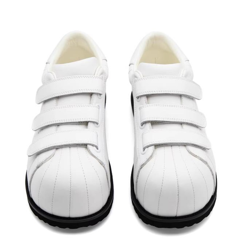 รองเท้าสเก็ตบอร์ดหุ้มหนังเต็มร - Men'S Shoes With Velcro บทวิจารณ์และราคา