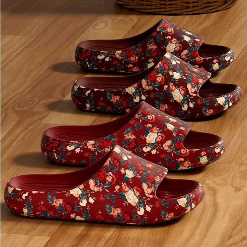 รองเท้าแตะลายดอกไม้สำหรับผู้ชา - Men'S Shoes Cloud บทวิจารณ์และราคา