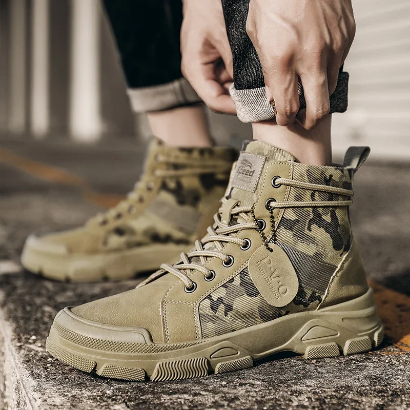 รองเท้าบูททรงสูงสำหรับผู้ชายฤด - Men'S Shoes For Work บทวิจารณ์และราคา