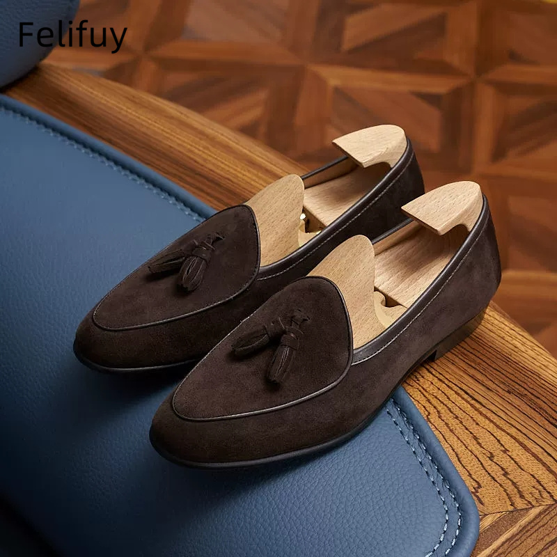 รองเท้าโลฟเฟอร์หนังวัวแท้สไตล์ - Men Shoes Kinds บทวิจารณ์และราคา