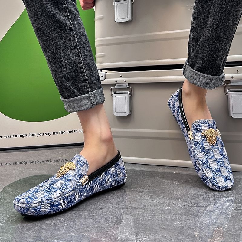 รองเท้าโลฟเฟอร์แบบสวมลายตารางห - Men'S Shoes Drivers บทวิจารณ์และราคา
