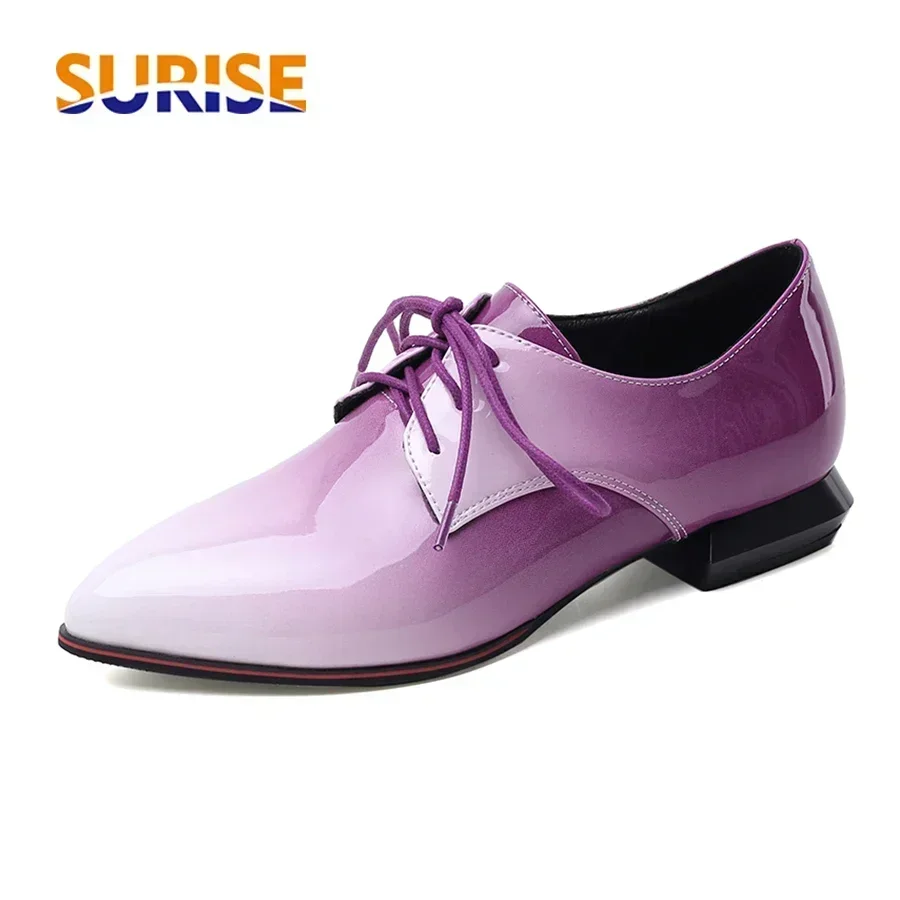 ผู้หญิงอังกฤษOxfords Gradientส - Oxford Brogue Leather บทวิจารณ์และราคา