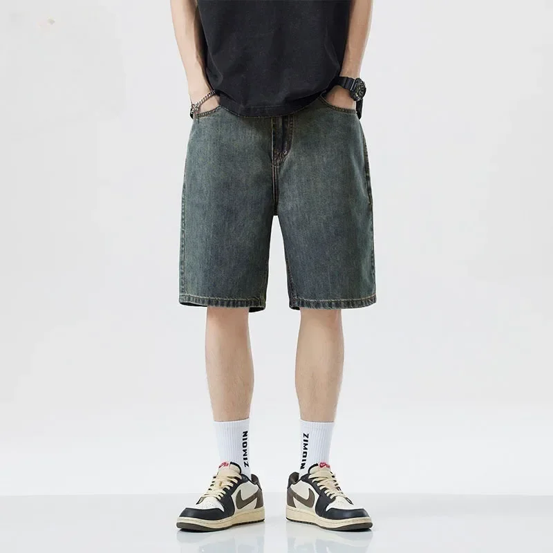 กางเกงยีนส์ขาสั้นผู้ชายรุ่นใหม - Men'S Shoes With Jeans บทวิจารณ์และราคา