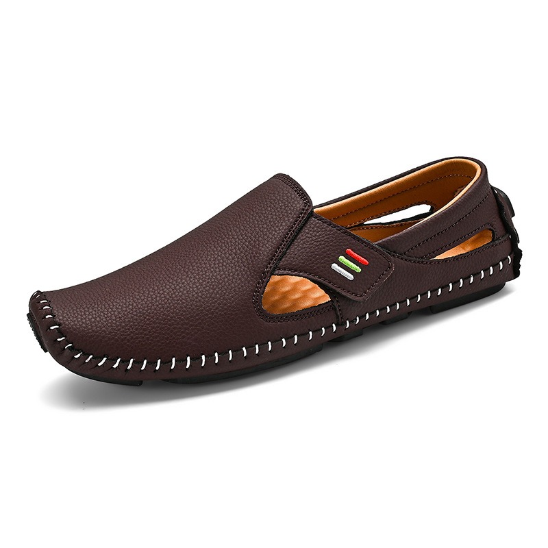 รองเท้าผู้ชายระบายอากาศดีไซน์ห - Men'S Shoes Drivers บทวิจารณ์และราคา