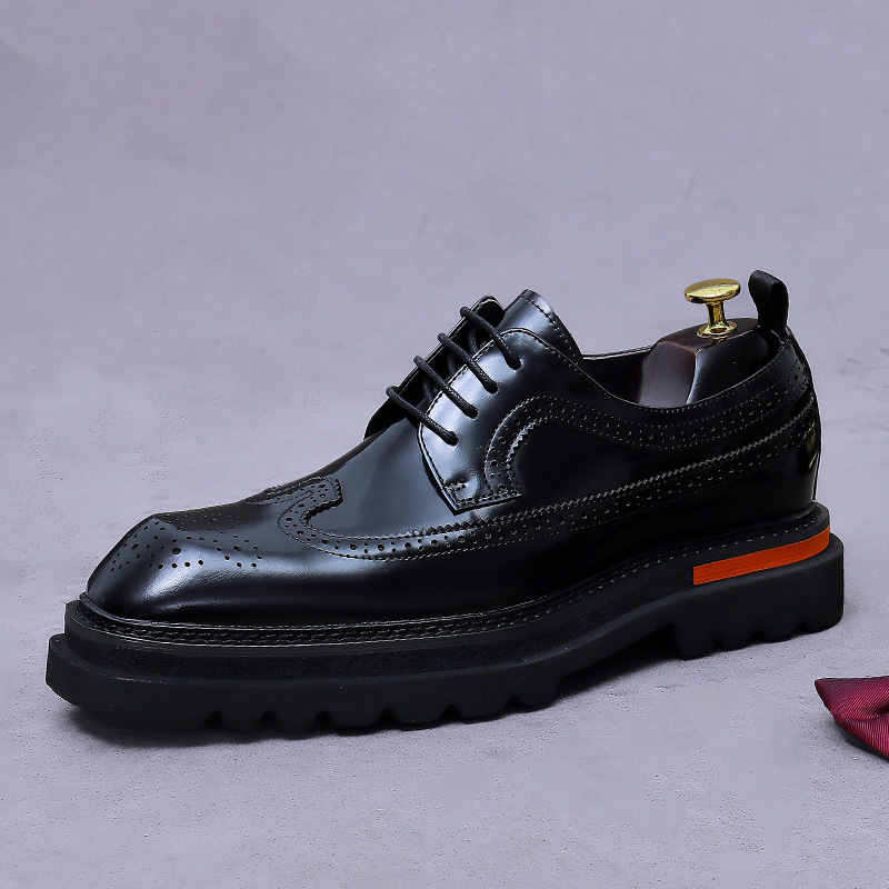 รองเท้าอ็อกซ์ฟอร์ดแบบมีเชือกผู - Oxford Brogue Leather บทวิจารณ์และราคา