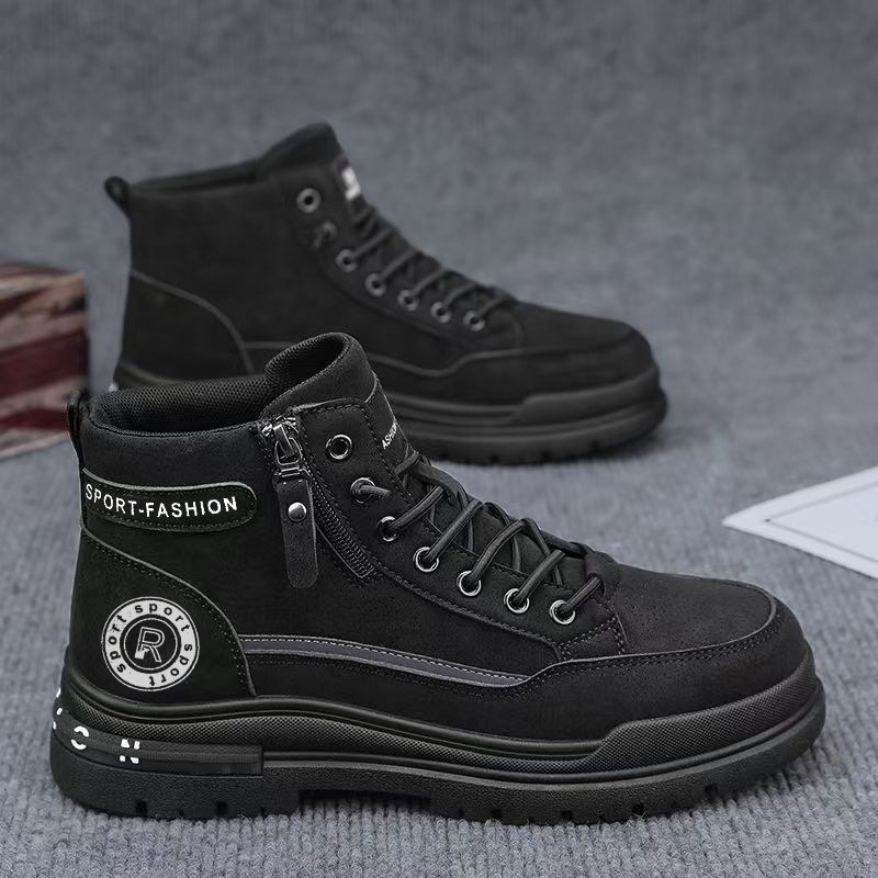 รองเท้าบูทหุ้มข้อผู้ชายสไตล์เร - Men'S Shoes For Work บทวิจารณ์และราคา