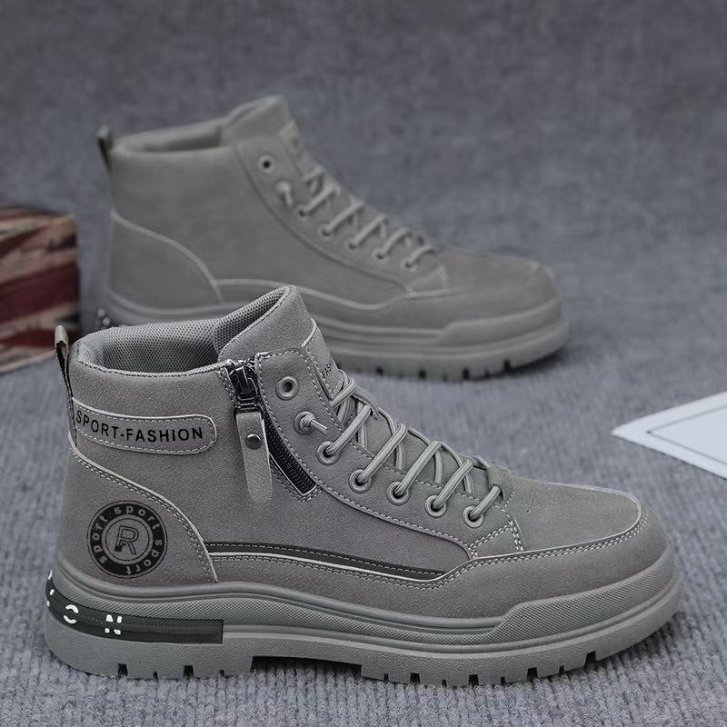 รองเท้าบูทหุ้มข้อผู้ชายสไตล์เร - Men'S Shoes For Work บทวิจารณ์และราคา