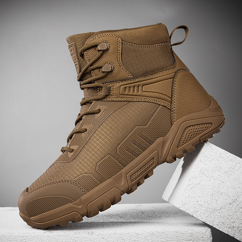 รองเท้าบูทผู้ชายแบบยุทธวิธี รอ - Men'S Shoes For Work บทวิจารณ์และราคา