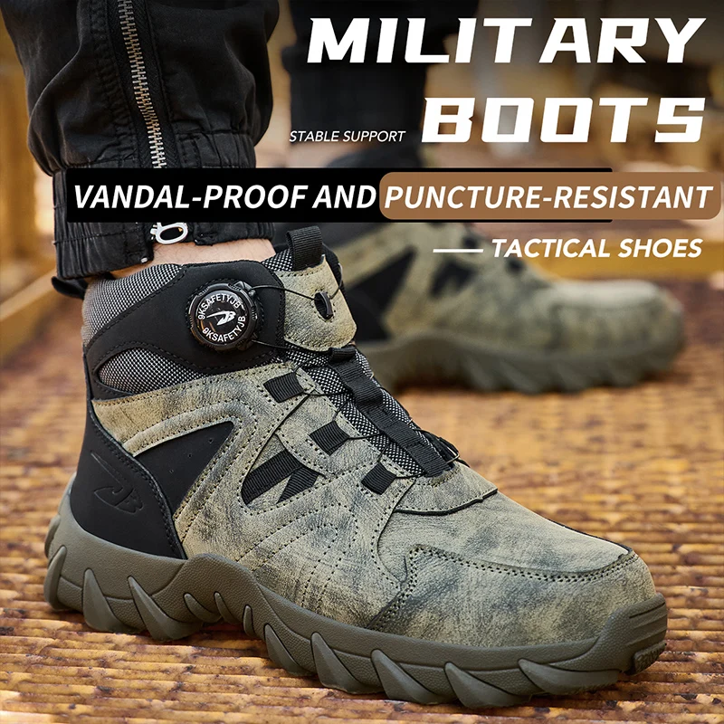 รองเท้าบูทนิรภัยสำหรับผู้ชาย ร - Men'S Shoes For Work บทวิจารณ์และราคา