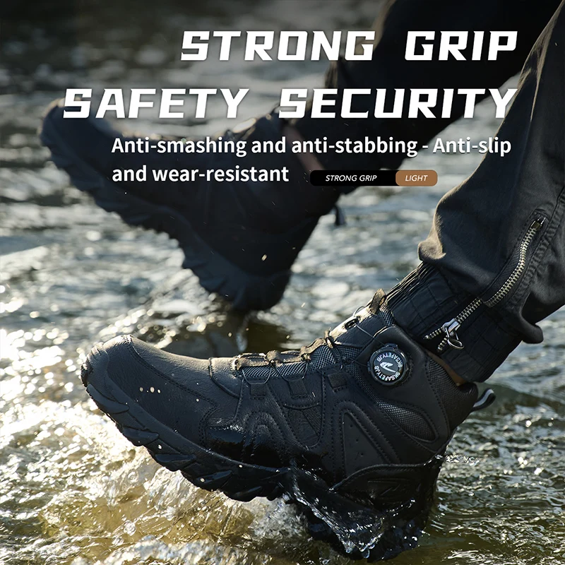 รองเท้าบูทนิรภัยสำหรับผู้ชาย ร - Men'S Shoes For Work บทวิจารณ์และราคา