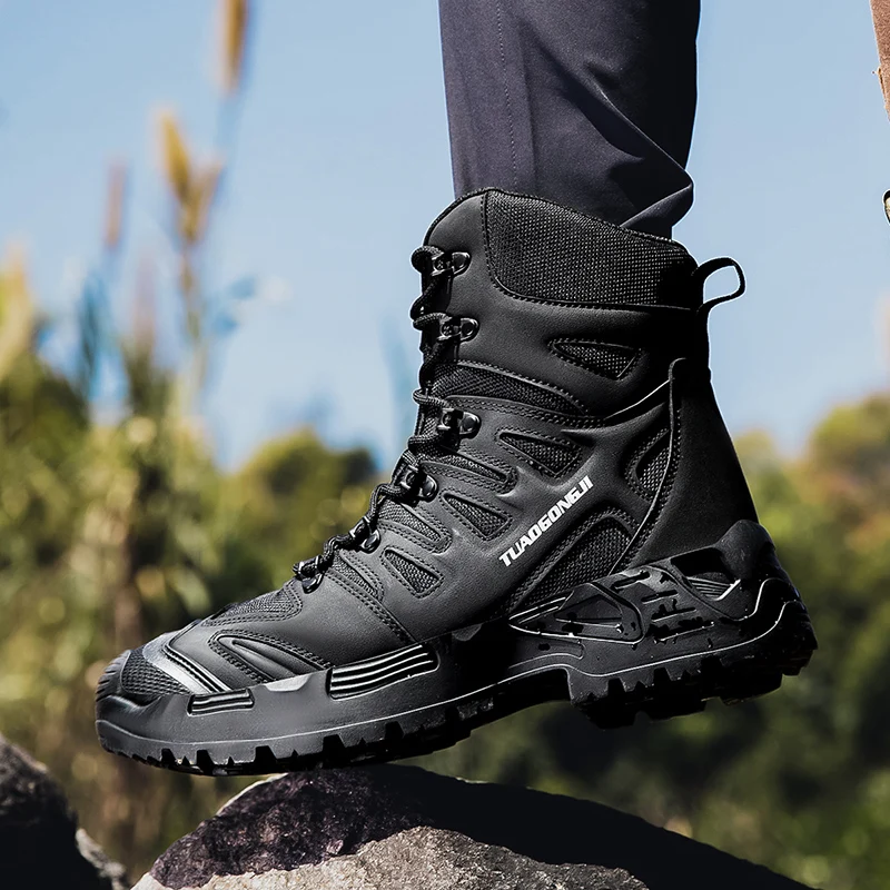 ผู้ชายเดินป่ากลางแจ้งรองเท้าบู - Men'S Shoes For Work บทวิจารณ์และราคา