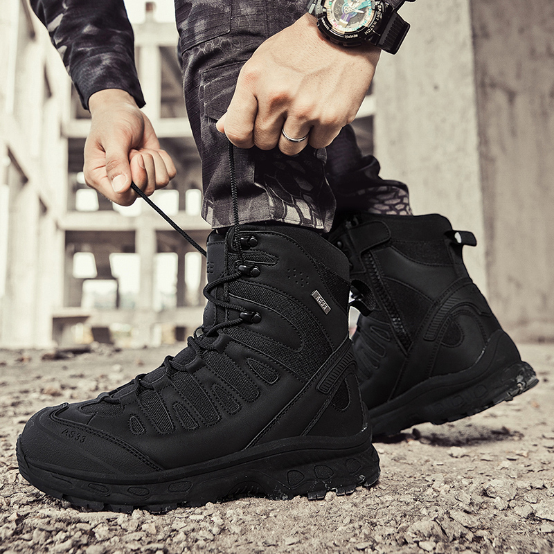 รองเท้าบูทผู้ชายแบบผูกเชือก รอ - Men'S Shoes For Work บทวิจารณ์และราคา